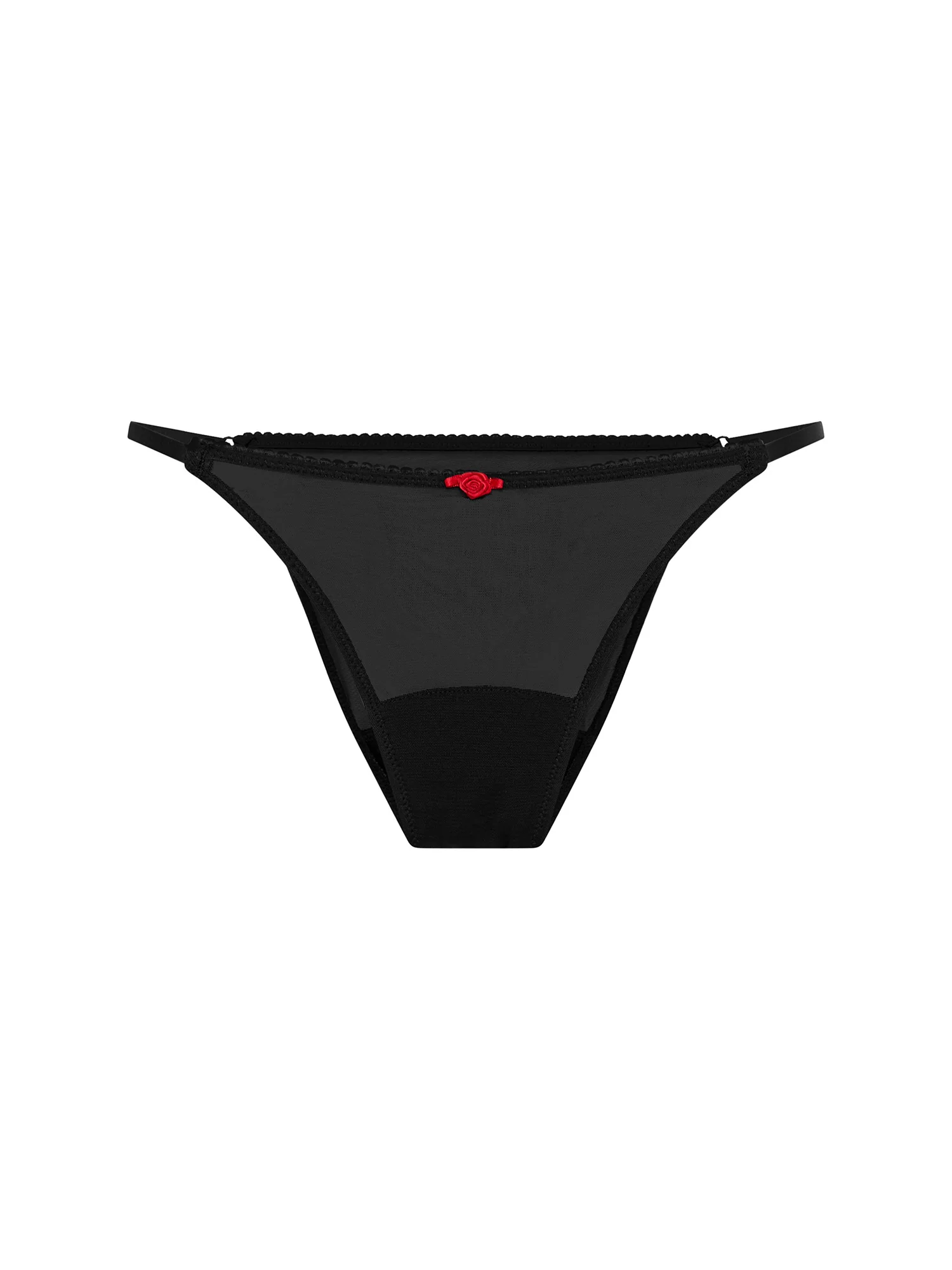 Intimates V Day Tanga Brief Light Black Rose - Image 8