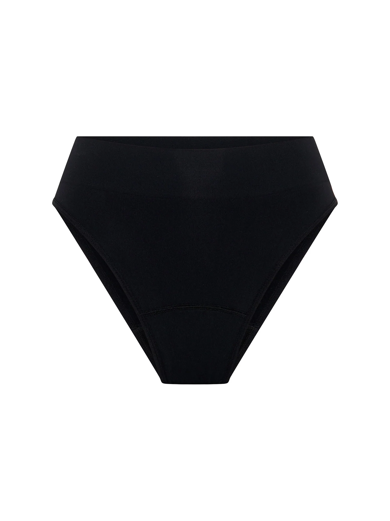 ModiComfort Seamless Hi-Leg Brief Moderate Black - Image 5