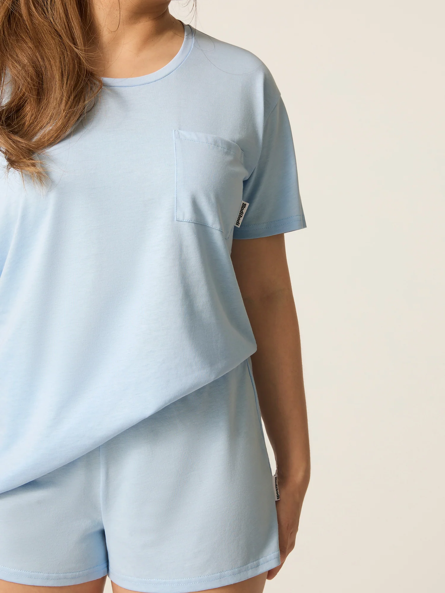 ModiDry T-Shirt Sleep Set Cashmere Blue - Image 4