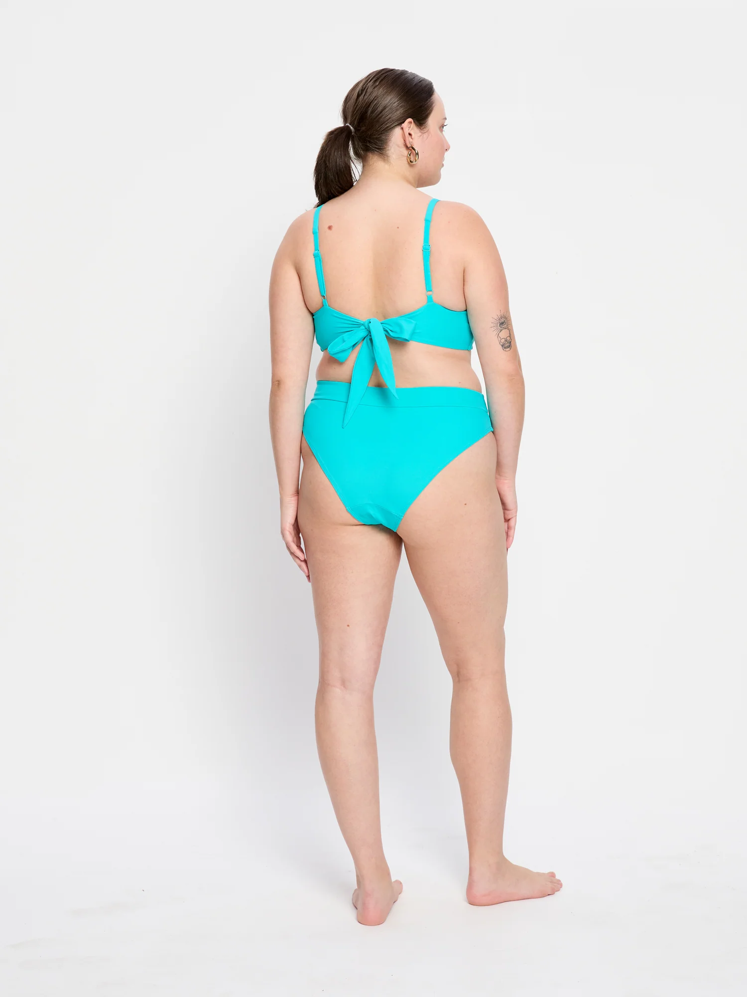 Molokai Swimwear Hi Waist Tie Bottom Super Ocean - Image 2
