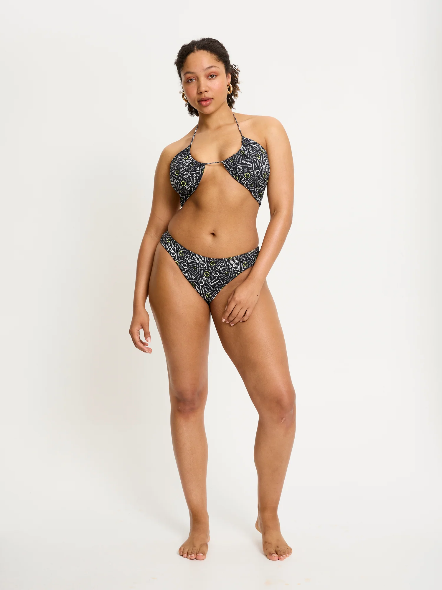 SmileyWorld® | Modibodi Swimwear Reversible Bikini Top Self Love Club