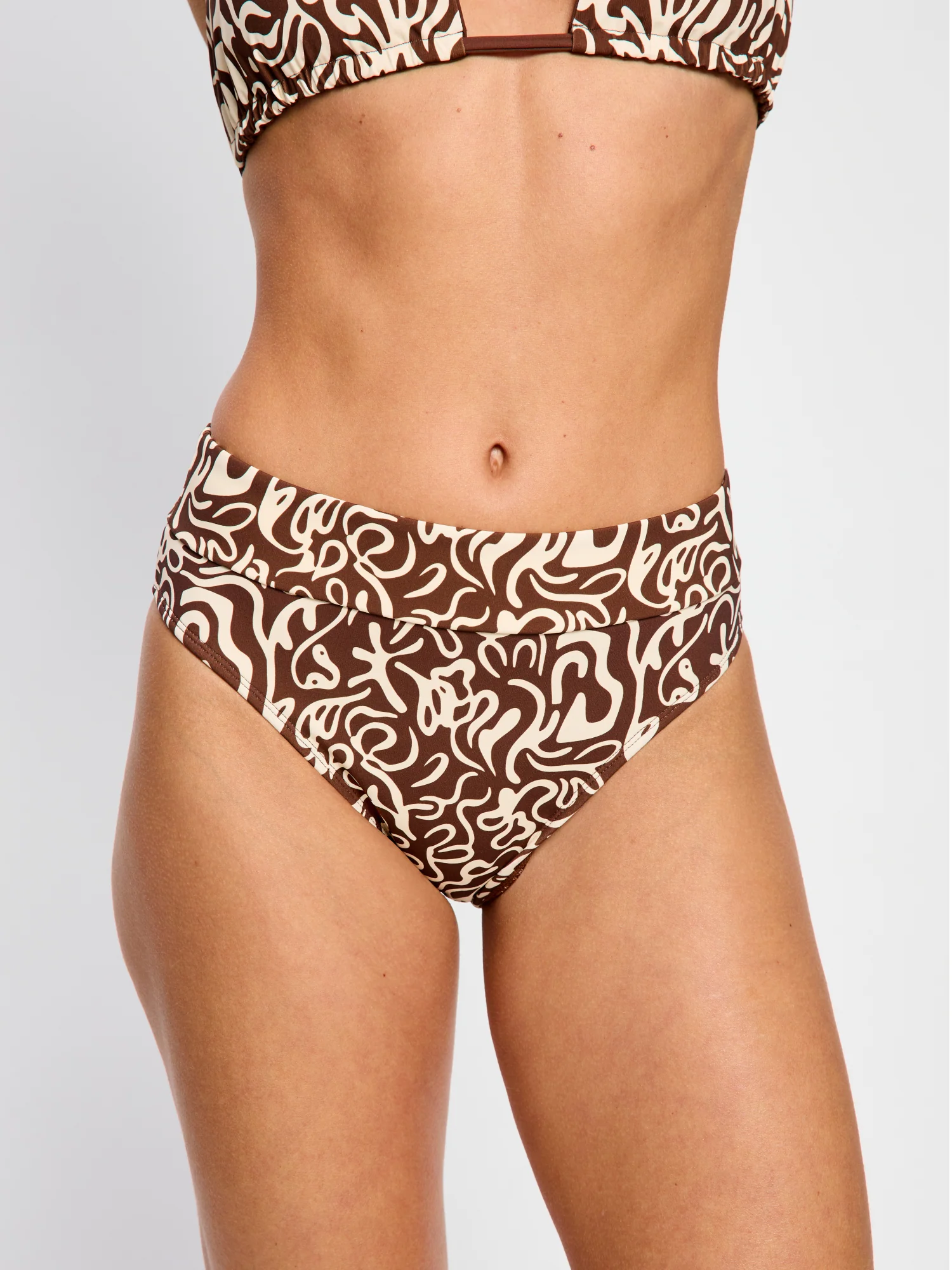 Swimwear Hi-Leg Bottom Light Sea Swirl - Image 4
